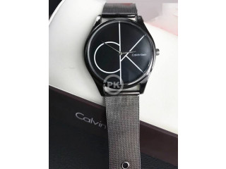 Calvin Kalein Stylish Stainless Steel Wrist Watch For Mens
