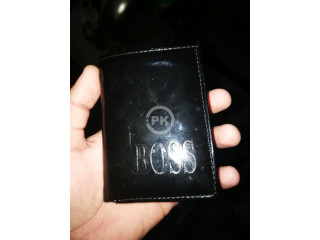 Boss Shinny leather Imported wallet