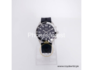 Hugo Boss Mens Quartz Black Silicone Strap Black Dial 45mm Watch