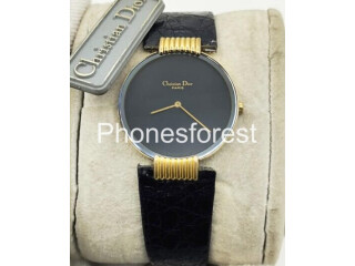 Christian Dior Bagheera Black Moon D46 153-5 Ladies Wristwatch Watch
