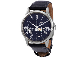 Sun and Moon Automatic Blue Dial Men's Watch