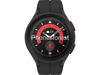Samsung - Galaxy Watch5 Pro Titanium Smartwatch 45mm LTE - Black
