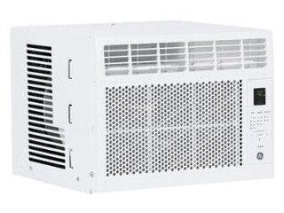 GE - 250 Sq. Ft. 6,000 BTU Window Air Conditioner with Remote - White