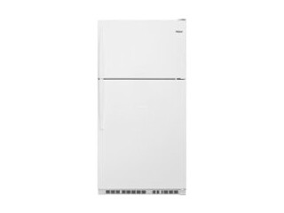 Whirlpool - 20.5 Cu. Ft. Top-Freezer Refrigerator - White